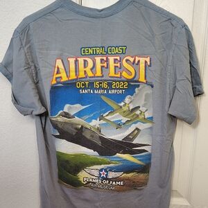 Gray Airfest Graphic T-Shirt